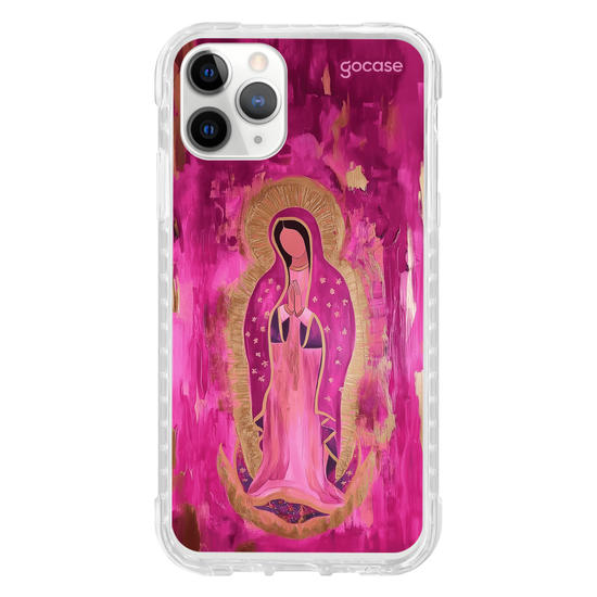 Capinha para celular  Nossa Senhora Guadalupe Pink
