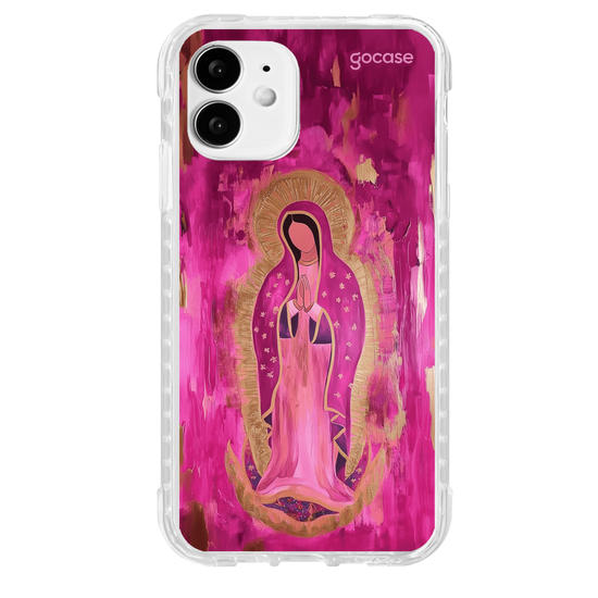 Capinha para celular  Nossa Senhora Guadalupe Pink