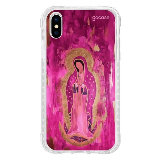 Capinha para celular  Nossa Senhora Guadalupe Pink