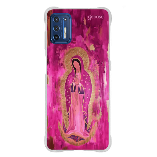 Capinha para celular  Nossa Senhora Guadalupe Pink