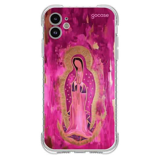 Capinha para celular  Nossa Senhora Guadalupe Pink