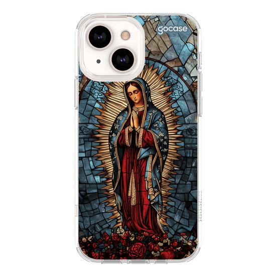 Capinha para celular Nossa Senhora de Guadalupe Vitral