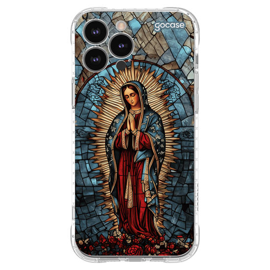 Capinha para celular  Nossa Senhora de Guadalupe Vitral