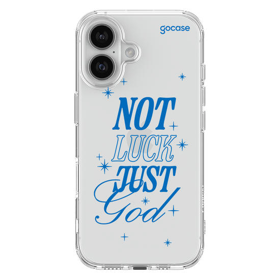 Capinha para celular  Not Luck Just God