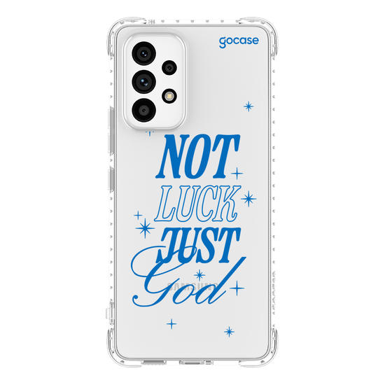 Capinha para celular  Not Luck Just God