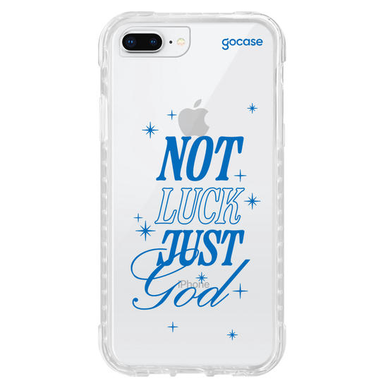 Capinha para celular  Not Luck Just God