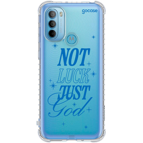 Capinha para celular  Not Luck Just God