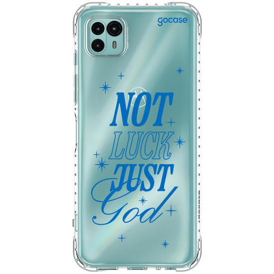 Capinha para celular  Not Luck Just God