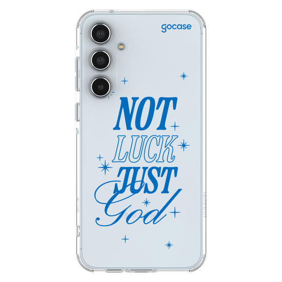 Capinha para celular  Not Luck Just God