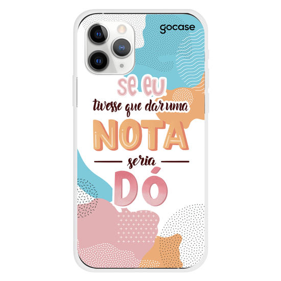 Capinha para celular Se Eu Tivesse Que Dar Uma Nota Seria Dó