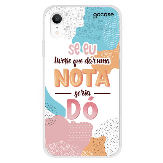 Capinha para celular Se Eu Tivesse Que Dar Uma Nota Seria Dó