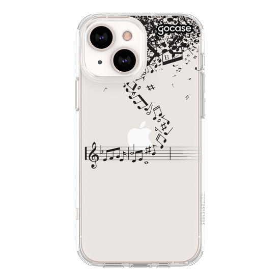 Capinha para celular Notas Musicais Flutuantes