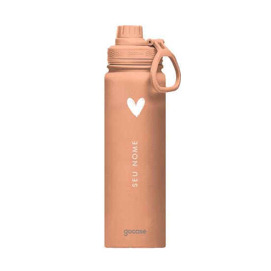 Garrafa Térmica Fresh - Coração Minimalista