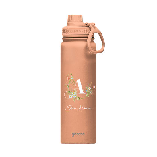 Garrafa Térmica Fresh - Inicial Arranjo de Flores