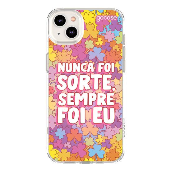 Capinha para celular Nunca foi Sorte