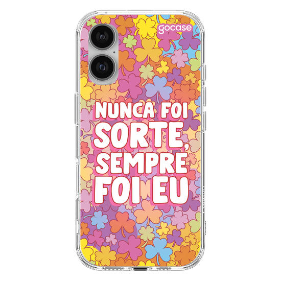 Capinha para celular Nunca foi Sorte
