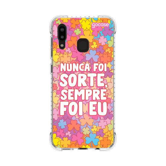 Capinha para celular Nunca foi Sorte