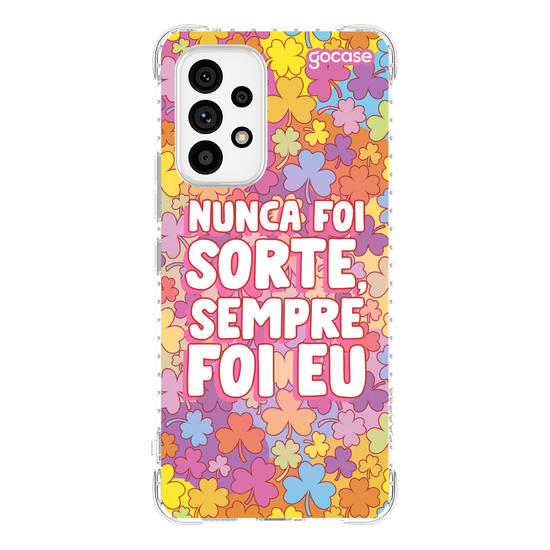 Capinha para celular Nunca foi Sorte
