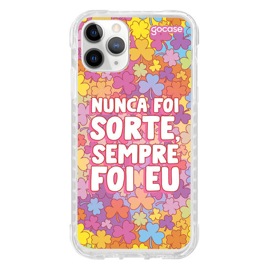 Capinha para celular Nunca foi Sorte