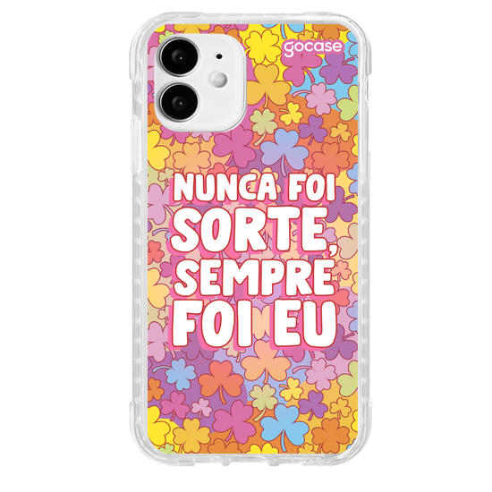 Capinha para celular Nunca foi Sorte