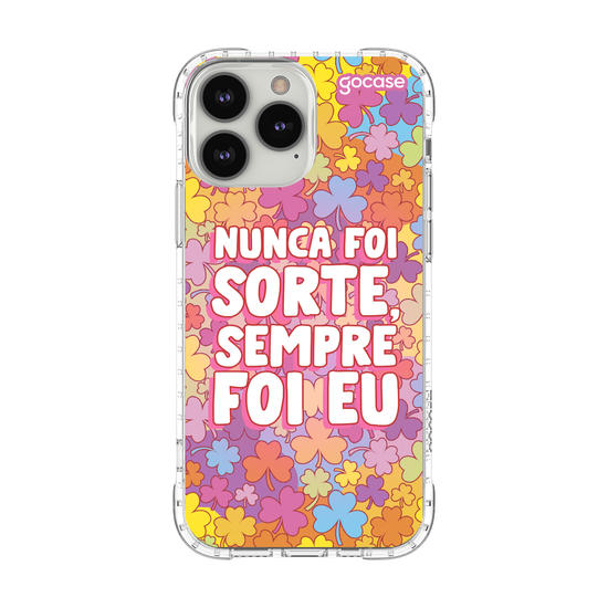 Capinha para celular Nunca foi Sorte