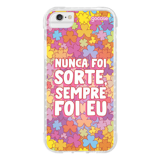 Capinha para celular Nunca foi Sorte