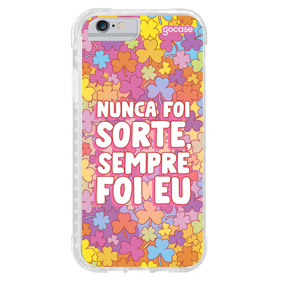 Capinha para celular Nunca foi Sorte
