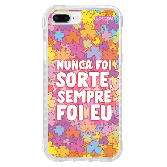 Capinha para celular Nunca foi Sorte