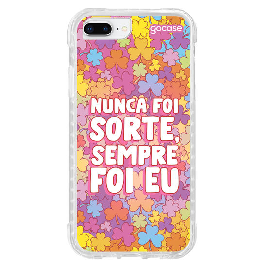 Capinha para celular Nunca foi Sorte