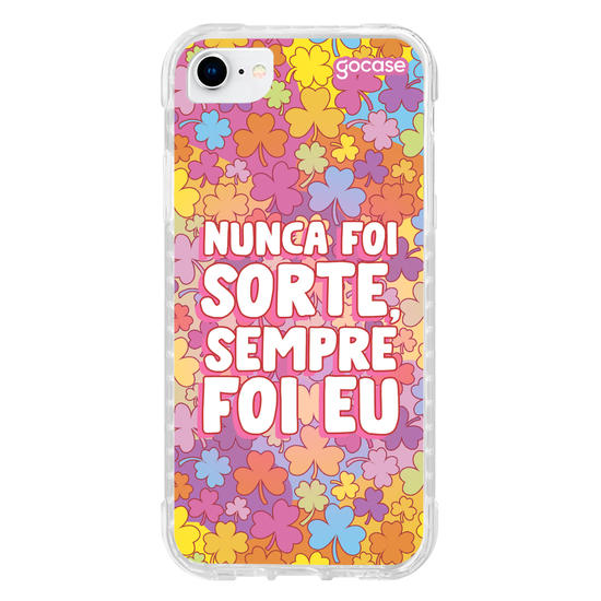 Capinha para celular Nunca foi Sorte