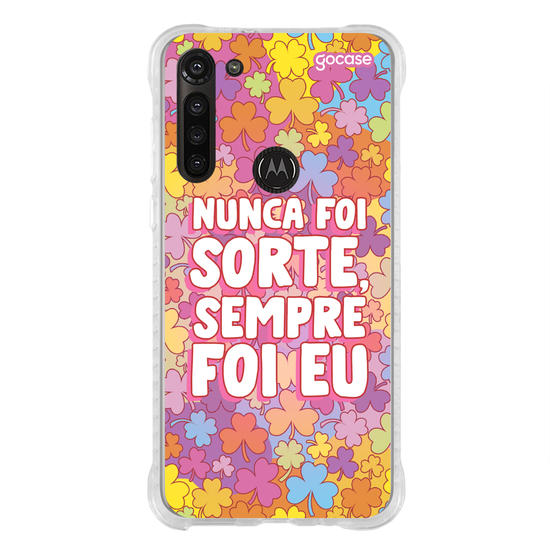Capinha para celular Nunca foi Sorte