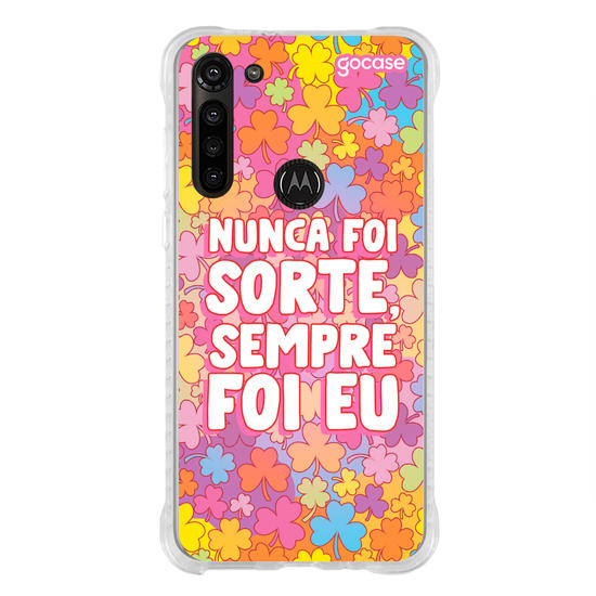 Capinha para celular Nunca foi Sorte