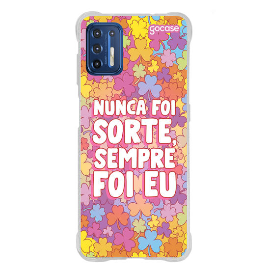 Capinha para celular Nunca foi Sorte