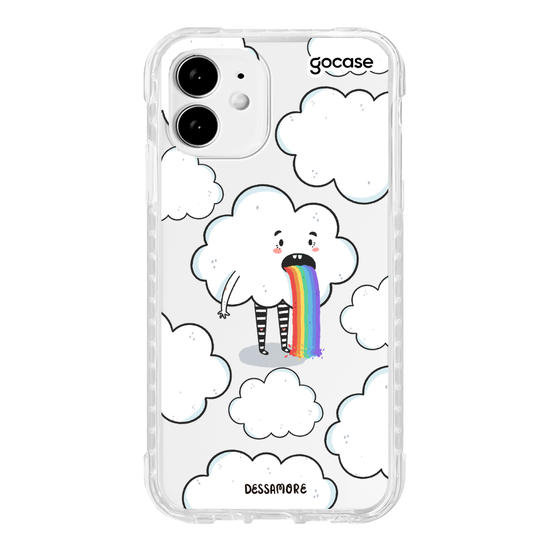 Capinha para celular Motorola Moto G8 Power Naruto - Nuvens