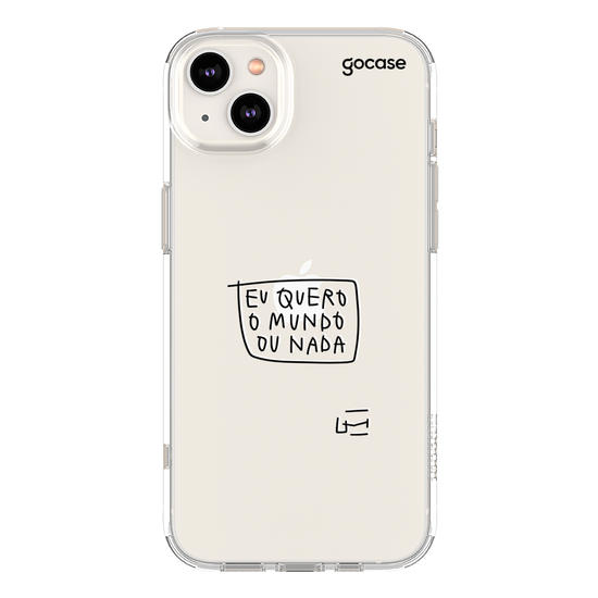 Capinha para celular  O mundo ou nada