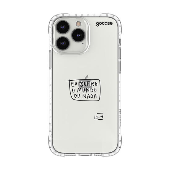 Capinha para celular  O mundo ou nada