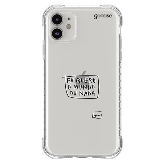 Capinha para celular  O mundo ou nada