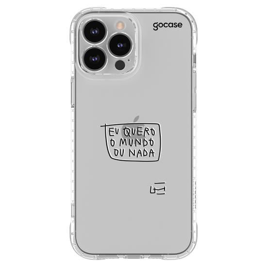 Capinha para celular  O mundo ou nada