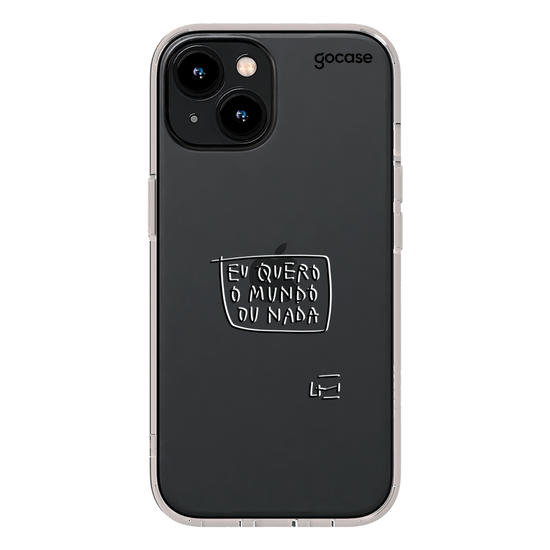 Capinha para celular  O mundo ou nada