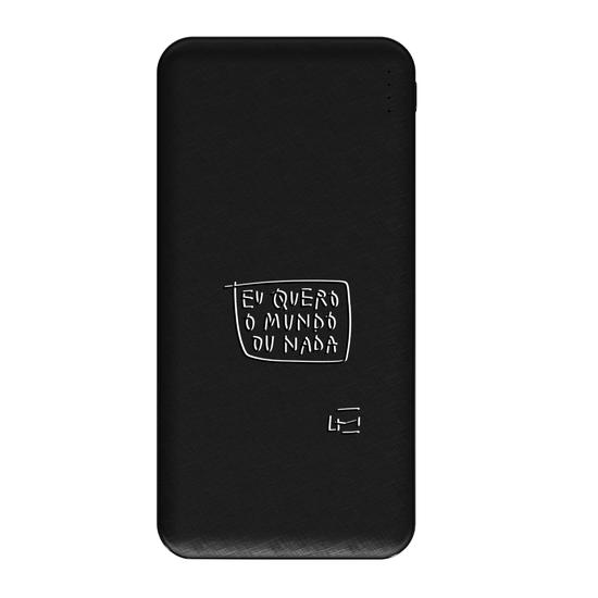 Carregador Portátil Fast Charge - O mundo ou nada