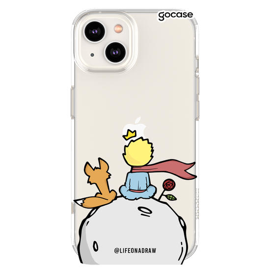 Capinha para celular O Príncipe e a Raposa