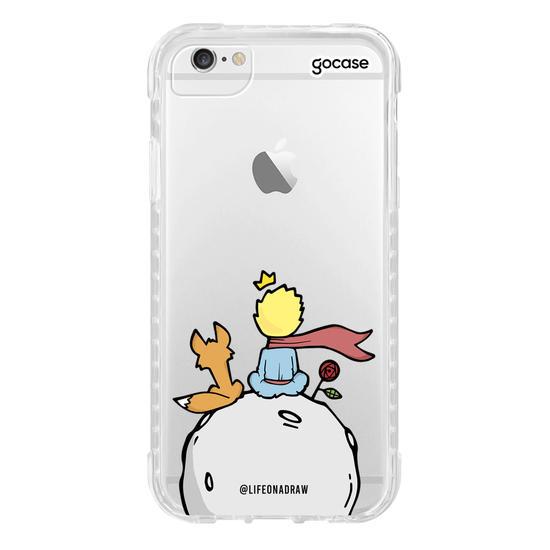 Capinha para celular O Príncipe e a Raposa