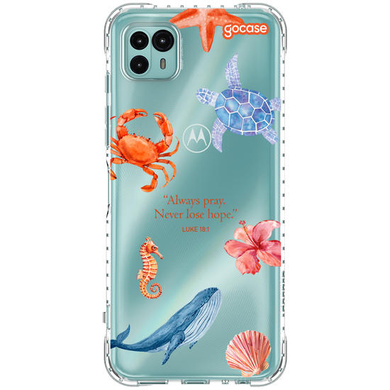 Capinha para celular  Ocean Faith