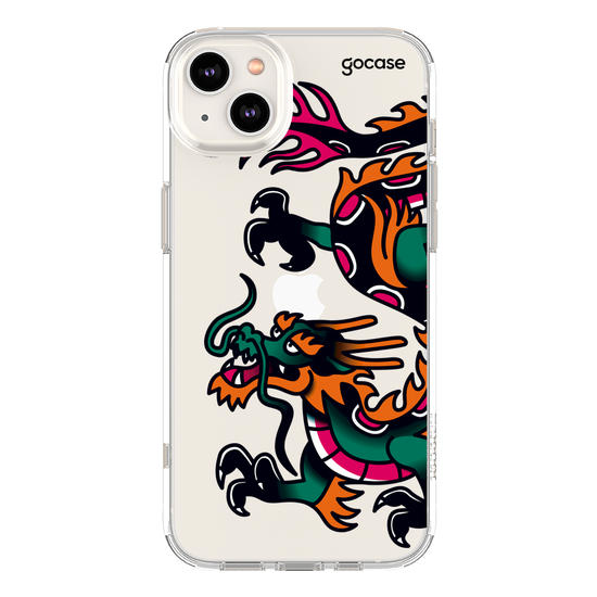 Capinha para celular  Old School Dragon