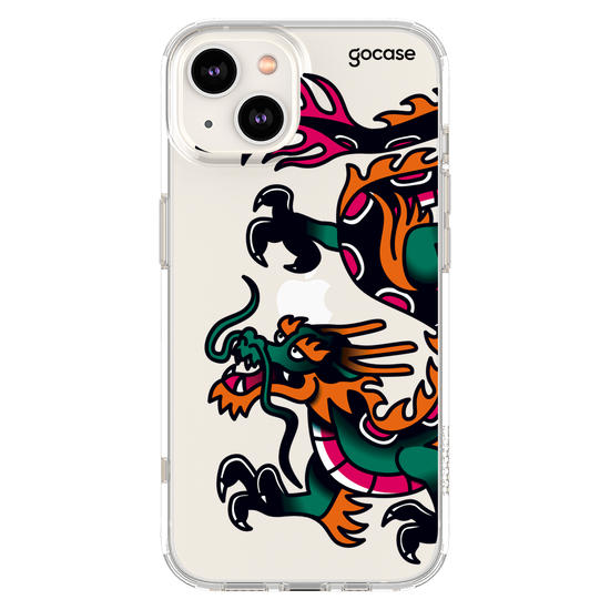Capinha para celular  Old School Dragon