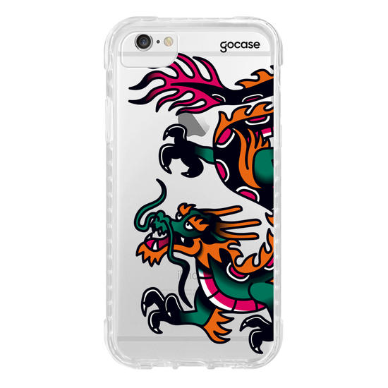 Capinha para celular  Old School Dragon