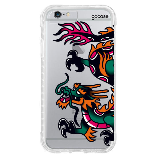 Capinha para celular  Old School Dragon