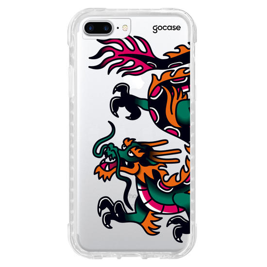 Capinha para celular  Old School Dragon