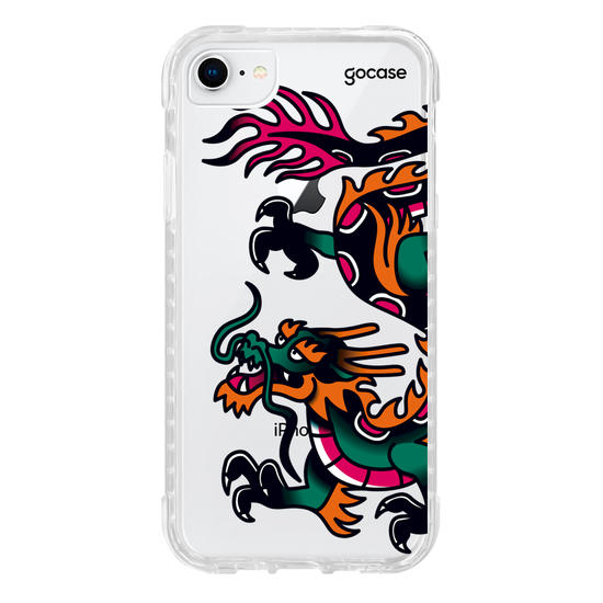 Capinha para celular  Old School Dragon