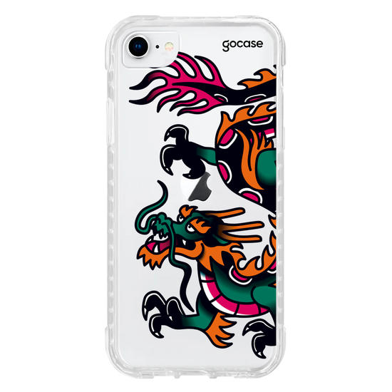 Capinha para celular  Old School Dragon